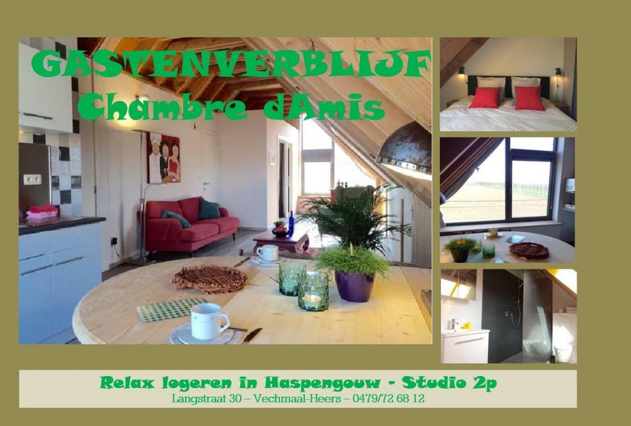 Gastenverblijf Chambre Damis - Geniet Van Haspengouw, Buiten En Binnen! Heers ภายนอก รูปภาพ